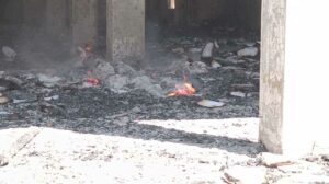 Seminggu Usai Kantor Bupati Pohuwato Dibakar, Titik Api Masih Terlihat