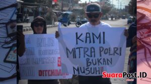 Gaungkan Copot Kapolsek Marisa, Jurnalis Bersatu Geruduk Polres Pohuwato
