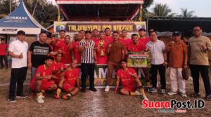 Spaga FC Sabet Piala Taluduyunu Mini Soccer, Ketua PSSI Pohuwato : Semoga Ada Kaderisasi