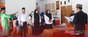 Lantik PAW PPS, Ketua dan Anggota KPU Pohuwato Harap  Berintegritas