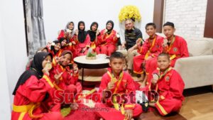 Sabet 25 Medali, Atlet Pencak Silat Disambut Hangat Ketua DPRD Pohuwato