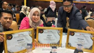 Hebat! Bawaslu Pohuwato Raih Terbaik III Ketegori Pemberitaan Produktif