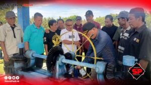 Air Dilepas ke Persawahan Duhiadaa-Buntulia, Saluran Irigasi di Uji Coba