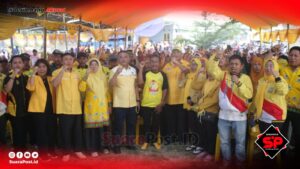 Dihadiri Ribuan Masyarakat, DPD Golkar Pohuwato Siap Jemput Kemenangan
