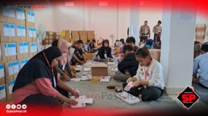 Penyortiran dan Pelipatan Surat Suara, KPU Pohuwato Libatkan 91 Orang