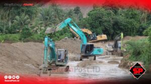 Normalisasi Sungai dan Perbaikan Jalan Tani, Digalang Pengusaha Tambang di Balayo