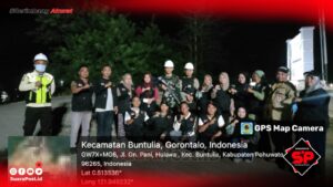 Cegah Pelanggaran Pemilu, Panwascam Buntulia Gelar Patroli Pengawasan