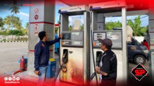 Cegah Kecurangan, Polres Pohuwato Sidak Beberapa SPBU
