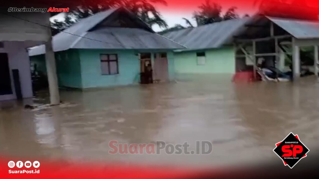 Banjir Melanda Taluditi, Camat Sebut Akibat Tambang Ilegal