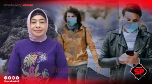 Dampak Vulkanik Gunung Ruang, Wabup Pohuwato Imbau Masyarakat Gunakan Masker