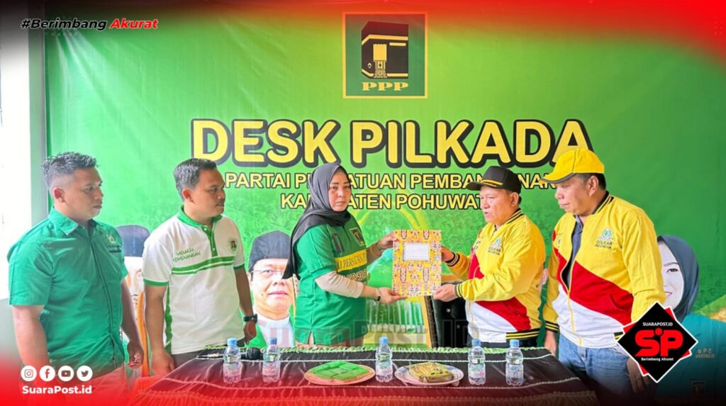 Daftar di PPP, Golkar Pohuwato Fokus Menangkan Saipul-Nasir