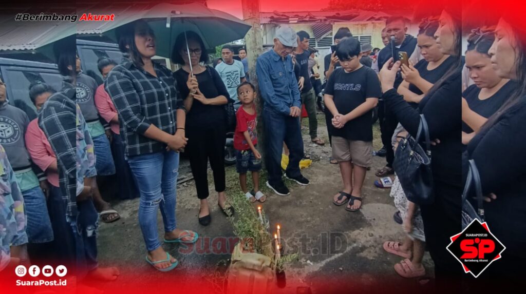 Pecah Tangis Keluarga Korban, Minta Pelaku Dugaan Penikaman Dihukum Setimpal