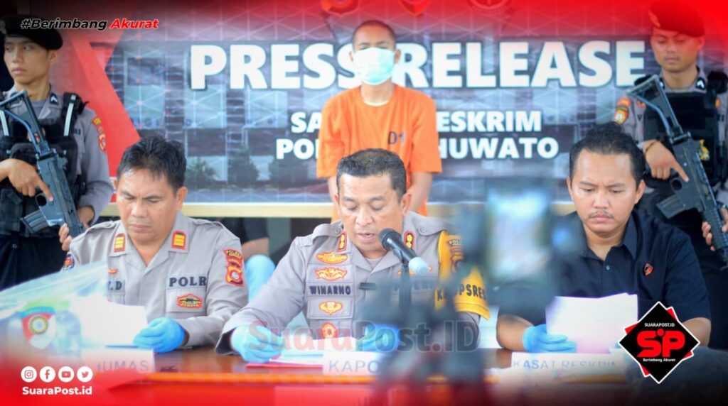Kakak Bunuh Adik Sendiri di Pohuwato, Terancam Bui 15 Tahun