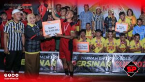 Momen Hangat Suharsi-Nasir di Penutupan Bersinar Cup