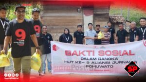 Rayakan HUT ke-9, Ajp Berbagi Berkah