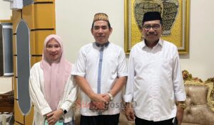 Bapaslon Yusri-Fatmawaty Temui Ketua PWNU Gorontalo