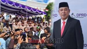 Berani dan Tegas, Begini Penyampaian Limonu Hippy saat Temui Massa Aksi