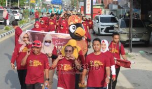 Pesan Menarik Iskandar Ibrahim Saat Sambutan di Kirab Pilkada Serentak 2024