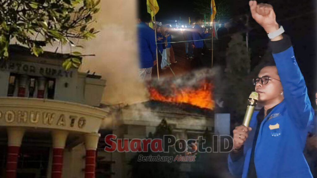PMII Pohuwato Gelar Mimbar Bebas, Kenang Tragedi 21 September Terbakarnya Kantor Bupati