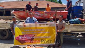 PGP Serahkan Bantuan Perahu ke BPBD Provinsi Gorontalo