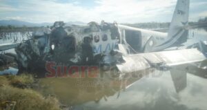 Breaking News: Pesawat SAM AIR Jatuh di Lahan Tambak di Pohuwato