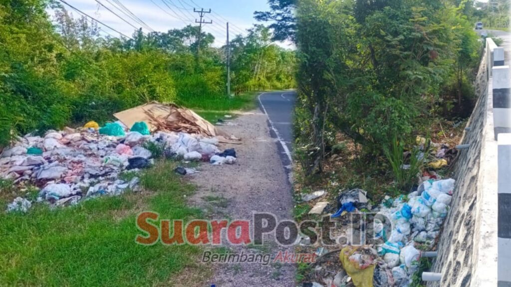 Miris! Kawasan Hutan Lindung Marisa Tercemar Sampah