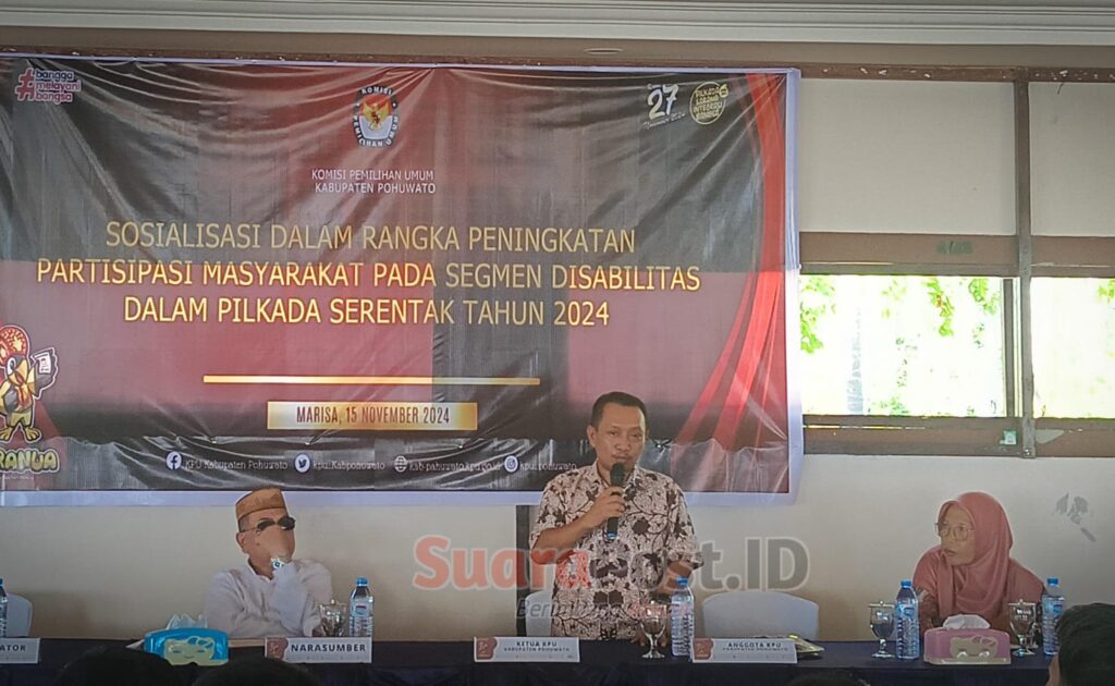 621 Suara Disabilitas, KPU Pohuwato Pastikan Hak Dipenuhi