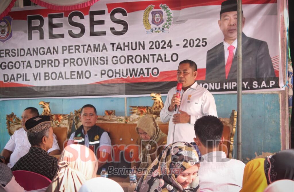 Limonu Hippy Tegas Perjuangkan Aspirasi dan Hak Warga Masyarakat Hulawa dalam Reses Perdana