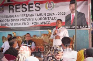 Limonu Hippy Tegas Perjuangkan Aspirasi dan Hak Warga Masyarakat Hulawa dalam Reses Perdana