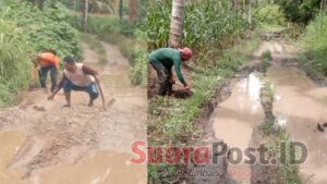 Bukan Jalan Raya, Ini Jalan Derita Warga Sandalan