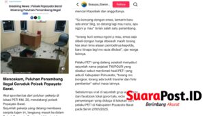 Diduga Akibat Tambang Emas Ilegal: Viral Isu Perusakan Polsek Popayato Barat, KNPI Tantang Transparansi Polri!