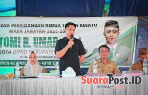 Tagihan Lancar, Air Mandek! Warga Torosiaje Protes ke DPRD, Tomi: Kami Akan RDP