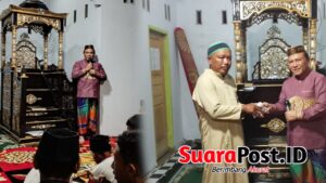 Beni Nento Penuhi Kerinduan Warga Taluduyunu Utara, Tarawih dan Serahkan Bantuan