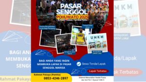 Pemda Pohuwato Tetapkan Pasar Senggol di Terminal Marisa, Segera Booking Lapak!