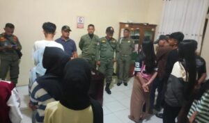 Gelap-Gelapan di Kawasan Block Plan, Belasan Remaja Kena Razia Satpol PP Pohuwato