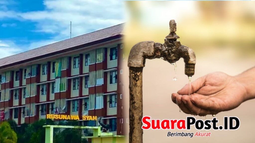 Rusunawa Syah Krisis Air Bersih, Pemerintah Diminta Bertindak! Penghuni: Jangan Hanya Harap PAD