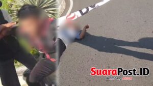 Dua Orang Diduga Tersengat Listrik Saat Pasang Umbul-Umbul di Bundaran Panua
