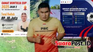 Jelang Kick Off, Panitia Camat Buntulia Cup II Matangkan Persiapan