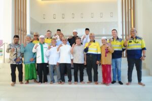 Pani Gold Project Dukung Renovasi Masjid Agung Pohuwato Secara Bertahap