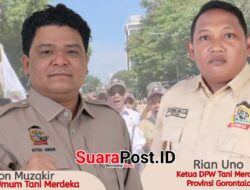 Ketum Tani Merdeka Don Muzakir dan Ketua DPW Gorontalo Rian Uno Imbau Masyarakat Tetap Tenang