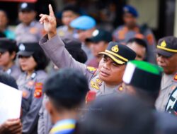 Kapolres Pohuwato Tegaskan Komitmen Humanis Saat Kawal Aksi Mahasiswa dan Pemuda