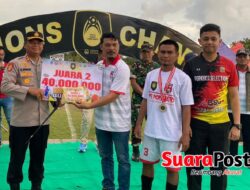 Kapolres Pohuwato Apresiasi Sportivitas dan Persatuan di Ajang Bupati Cup Pohuwato 2025