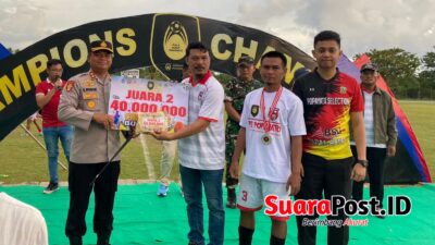 Kapolres Pohuwato Apresiasi Sportivitas dan Persatuan di Ajang Bupati Cup Pohuwato 2025