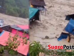 Puluhan Tenda Penambang Emas di Pohuwato Porak-poranda Dihantam Banjir Bandang