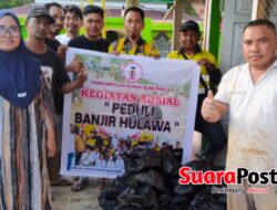 PBBP Hadir di Tengah Bencana, Salurkan Bantuan bagi Warga Desa Hulawa