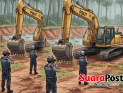 Operasi PETI Polres Pohuwato, Dua Alat Berat Diamankan Tanpa Operator