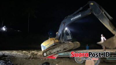 Tiga Alat Berat PETI Terendus, Hanya Satu Diamankan Polres Pohuwato