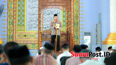 9 Ramadan 1447 H, AKBP Busroni Sampaikan Khutbah “Hidup Ini Untuk Apa?” di Pohuwato