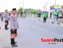 Polres Pohuwato Berbagi di Ramadan, Ratusan Takjil Dibagikan Bersama Insan Pers dan Ojol