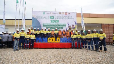 Pani Gold Mine Raih 15 Juta Jam Kerja Aman Tanpa LTI, Tegaskan Zero Harm Jelang Produksi